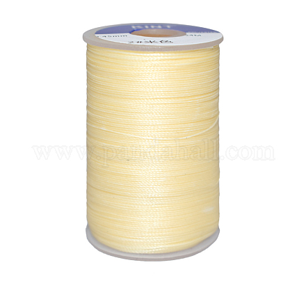 Cordon de polyester ciré YC-E006-0.65mm-A02-1