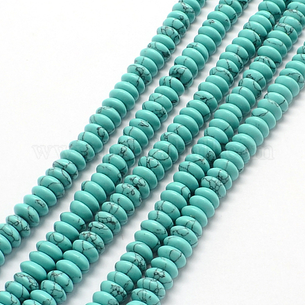 Synthetic Turquoise Bead Strands G-UK0003-05P-1