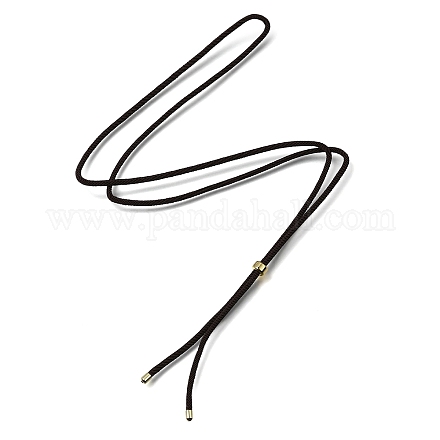 Halskettenherstellung aus 2.5 mm verstellbaren geflochtenen Nylonkordeln&nbsp;FB-CBAA152-02G-37-1