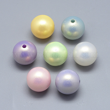 Perles acryliques nacrées MACR-Q221-8mm-C-1