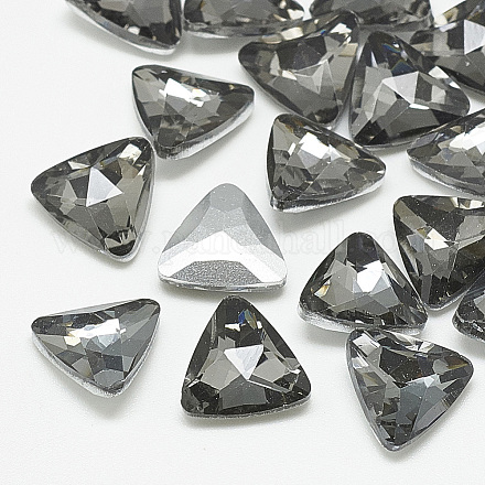 Cabujones de cristal con rhinestone RGLA-T087-10mm-03-1