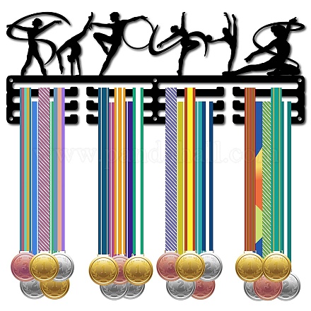 Модная железная вешалка для медалей ODIS-WH0037-380-1