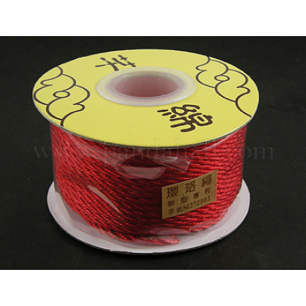 Eco-Friendly Dyed Nylon Thread NWIR-O009-3mm-02-1