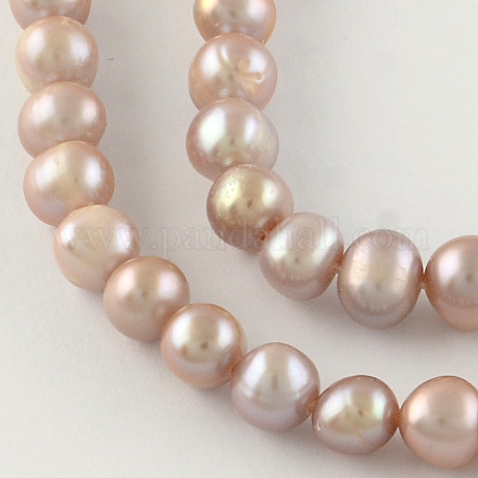 Natural Cultured Freshwater Pearl Beads Strands PEAR-S008-B01-1
