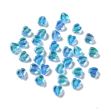 Perles en plastique transparentes écologiques KY-D014-01A-1