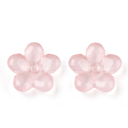 Perles en verre transparentes GLAA-T030-01-B02-1