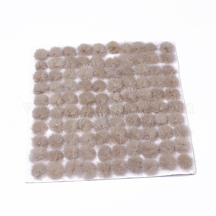 Decorazione palla di pelliccia di visone sintetico FIND-S267-2.5cm-10-1