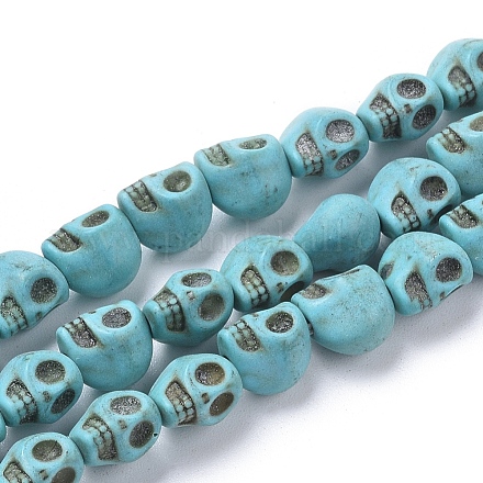 Chapelets de perles en turquoise synthétique G-I262-05-1