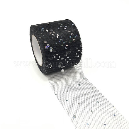 Glitter Sequin Deco Mesh Ribbons OCOR-P010-A-C40-1