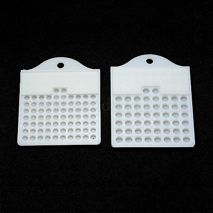 Contre les cartes de perles en plastique KY-P009-02-1