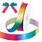 50 Yards Rainbow Color Polyester Grosgrain Ribbons, Gradient Color Ribbon, for Gift Packaging, Colorful, 1 inch(25mm)