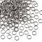304 Stainless Steel Split Rings, Stainless Steel Color, 8x1.5mm, Inner Diameter: 6.5mm, about 940pcs/set