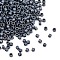 MIYUKI Delica Beads, Cylinder, Japanese Seed Beads, 11/0, (DB0301) Matte Gunmetal, 1.3x1.6mm, Hole: 0.8mm, about 2000pcs/10g