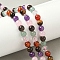 Natural Mixed Gemstone Beads Strands, Round, 6mm, Hole: 1mm, about 67pcs/strand, 14.69''(37.3cm)