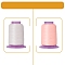 Translucent -Sensitive Polyester Thread, White, 49x35mm