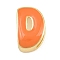 Brass Enamel Beads, Cadmium Free & Lead Free, Rack Plating, Long-Lasting Plated, Real 18K Gold Plated, Letter D, 14x9x6.5mm, Hole: 3x11mm