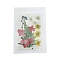 Pressed Dried Flowers, for Cellphone, Photo Frame, Scrapbooking DIY and Resin Art Floral Decors, Colorful, 99x74x1mm