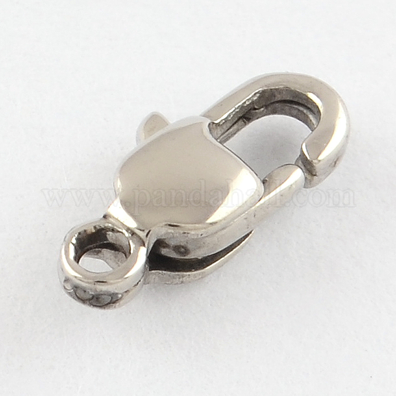 Wholesale Polished 316 Surgical Stainless Steel Lobster Claw Clasps