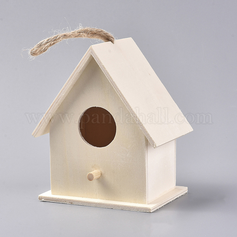 Wholesale Unfinished Wooden Birdhouse