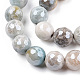 Natürliche Achat Perlen Stränge G-N326-76D-2