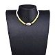 Handgefertigte Heishi-Perlen aus Fimo geflochtene Perlenketten NJEW-JN02724-01-5