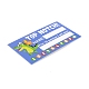 Tarjeta de incentivo de recompensa de papel rectangular DIY-K043-06-05-3