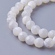 Chapelets de perles de coquillage SSHEL-E571-38-6mm-1