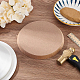 Utensili rotondi in ceramica stampo per la formatura di lastre in ceramica DIY-WH0056-07B-4