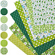 7 pieza de tela de algodón estampada.&nbsp;DIY-CY0002-16B-6