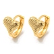 Boucles d'oreilles créoles en laiton doré clair pour femme EJEW-E295-36KCG-2