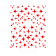 3D Stern Seepferdchen Bowknot Nagel Aufkleber Aufkleber MRMJ-R090-57-DP3206-1