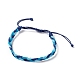 Ensemble de bracelets de perles tressées en plastique 3 pièces 3 styles BJEW-B065-08C-4