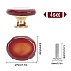 Boutons de tiroir en cornaline naturelle FIND-WH0056-40P-09-2