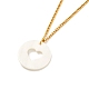 Ensemble de colliers pendentif coeur pour fille femmes NJEW-JN03682-8