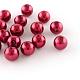 Perles rondes en plastique ABS imitation perle SACR-S074-6mm-A38-2