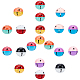 GORGECRAFT 20Pcs 10 Assorted Colors Jingle Bells Christmas Decor Bulk Small Mini Star Iron Cat Dog Pet Collar Bell Decorations for DIY Jewelry Making Necklaces Party Holiday Crafts Supplies IFIN-GF0001-11-1