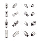 16 комплект из 4 винтовых застежек из нержавеющей стали 304 STAS-FW0001-08P-1
