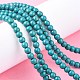 Chapelets de perles en turquoise synthétique X-TURQ-G106-6mm-02E-4