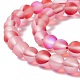 Synthetic Moonstone Beads Strands G-E573-01A-10-3