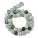 Brins de perles de jadéite du myanmar naturel G-A092-A01-01-3