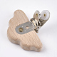Clip porta ciuccio in legno di faggio WOOD-T015-04-3