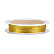 Alambre de joyería de cobre redondo CWIR-Q006-0.4mm-G-3