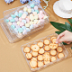 SUPERFINDINGS 4 Pack 21.3x14.8x4cm Clear Plastic Beads Storage Containers Boxes with Lids Rectangle Plastic Organizer Storage Cases for Beads Cards Cotton Swab Ornaments Craft Accessories CON-WH0074-92A-4