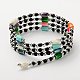 Magnetic Hematite Wrap Bracelets Necklaces X-BJEW-JB01224-06-2