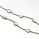 Colliers de perles en hématite synthétique sans magnétiques NJEW-L434-05-2