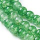 Chapelets de perles en verre peint par pulvérisation GLAA-A038-B-45-3