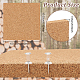 Olycraft 2pcs tablero de corcho de madera tablero de corcho de 6 x 6 pulgadas para decoración de paredes AJEW-OC0001-42-2
