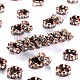 Messing Strass Zwischen perlen&nbsp;RB-A014-L6mm-01R-NF-1