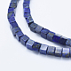 Chapelets de perles en lapis-lazuli naturel G-E444-25-6mm-3