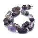 Natural Amethyst Beads Strands G-F715-054-2